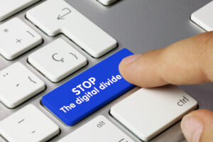What is one negative effect technology has had on education? The growing digital divide remains a major equity issue.